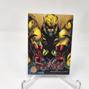1994 Marvel Universe Sabretooth #115 Super Villains, Fleer (a91)